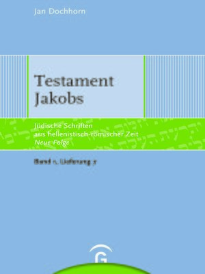 cover image of Testament Jakobs